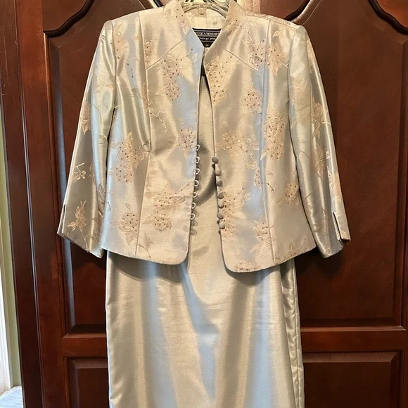 Jessica Howard sheath dress with jacket, size 12P - Picture 1 of 10